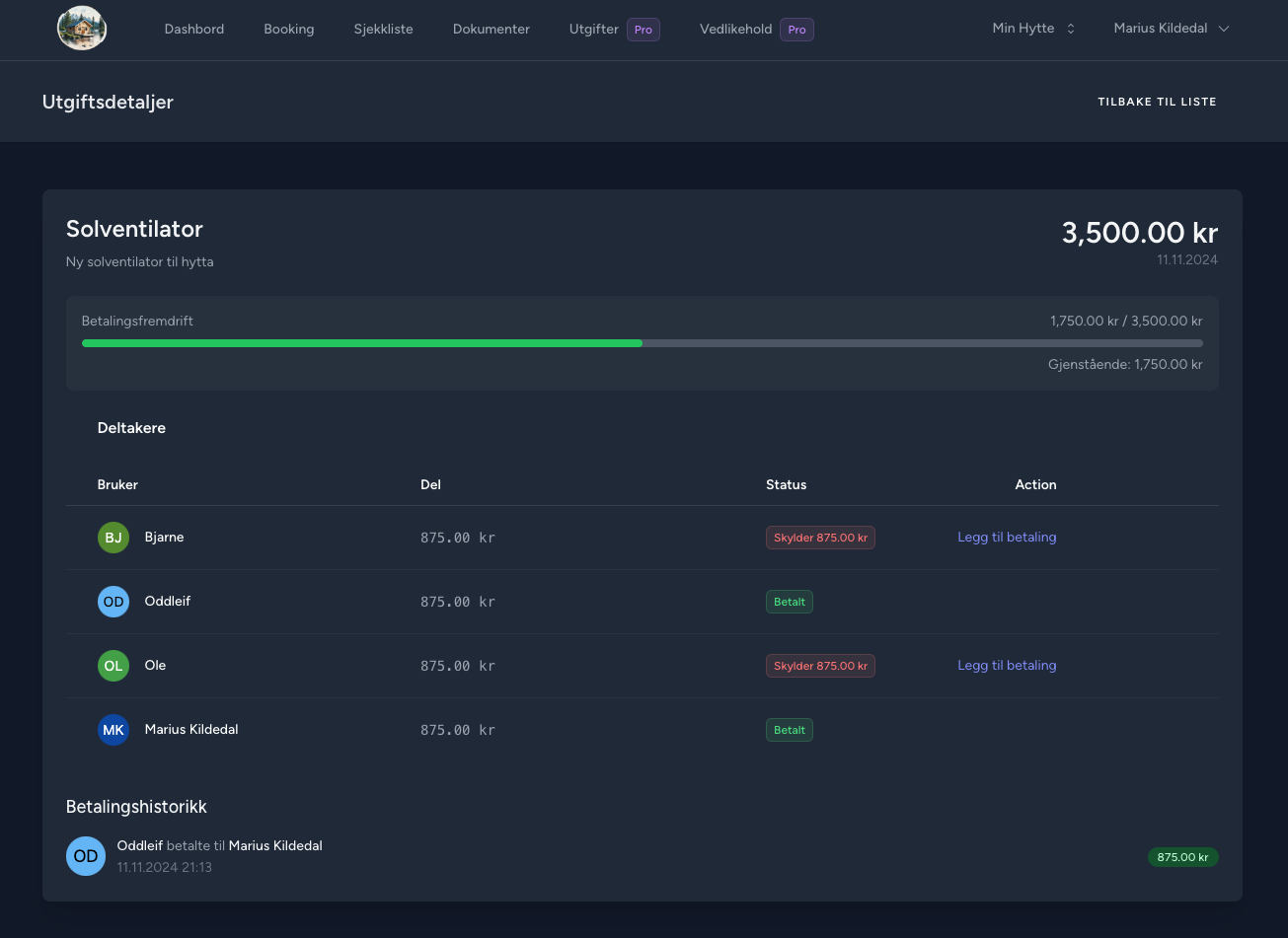 Utgifter Info