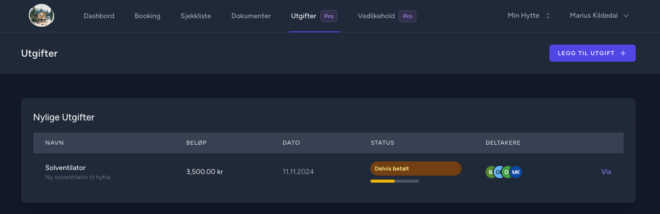 Utgifter